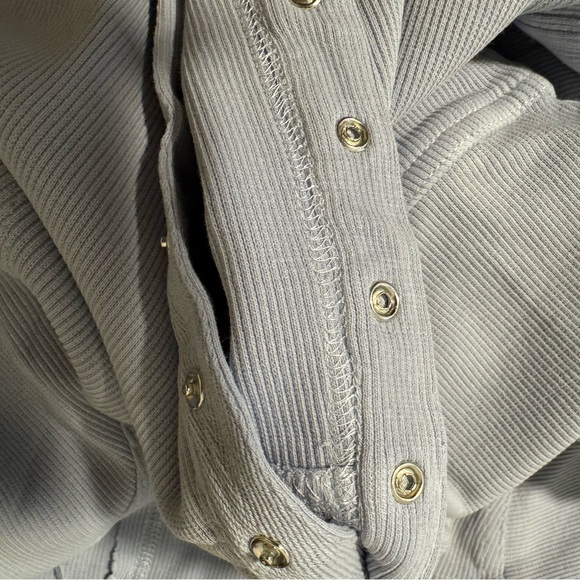 We The Free Blue Combo Night Belle Cuff Top - Picture 4 of 12